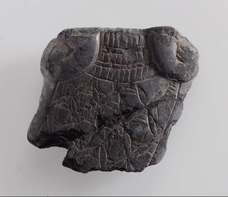 Fragment with Hathor(?)
