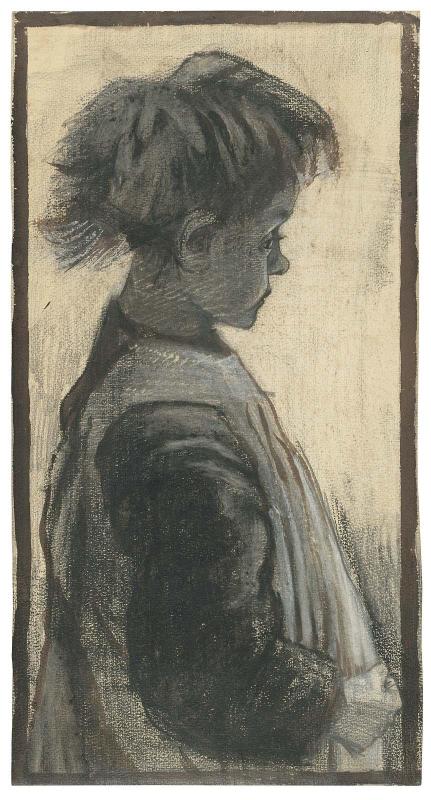 Young Girl in an Apron
