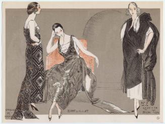 "La Mode pour l'Automne 1920," croquis XXXV from Gazette du Bon Ton, Volume 2, No. 7