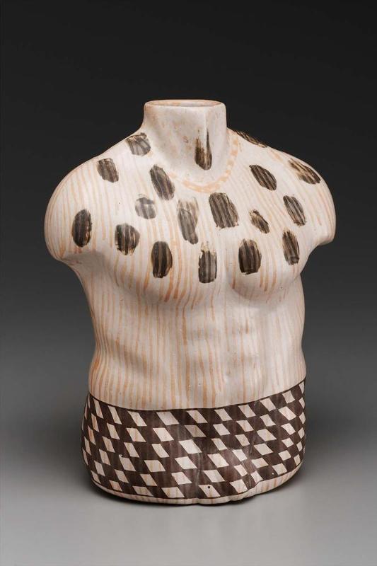 Male torso vessel