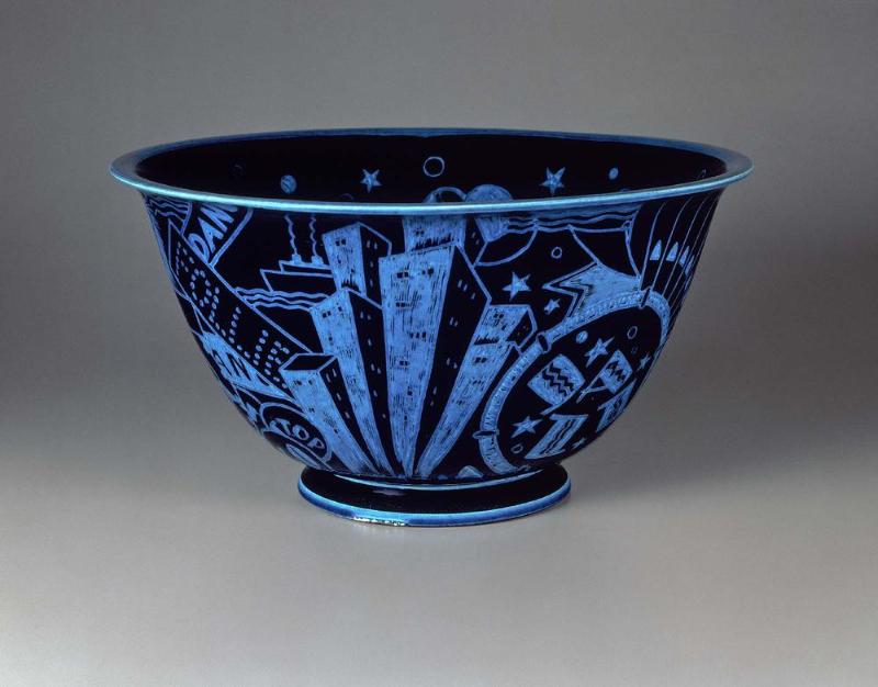 Punch bowl from the "Jazz Bowl" series