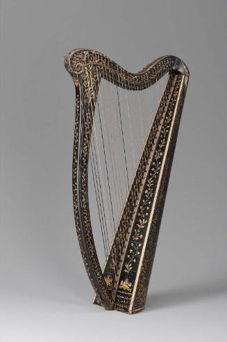 Portable Irish harp