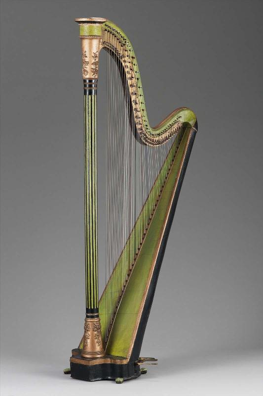 Pedal harp