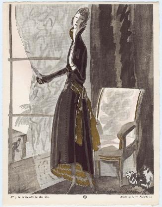 "Enfin!... Le Voici!," plate 20 from Gazette du Bon Ton, Volume 1, No. 3