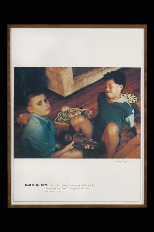 Doll Birth, 1972, from the series "Scarred For Life"