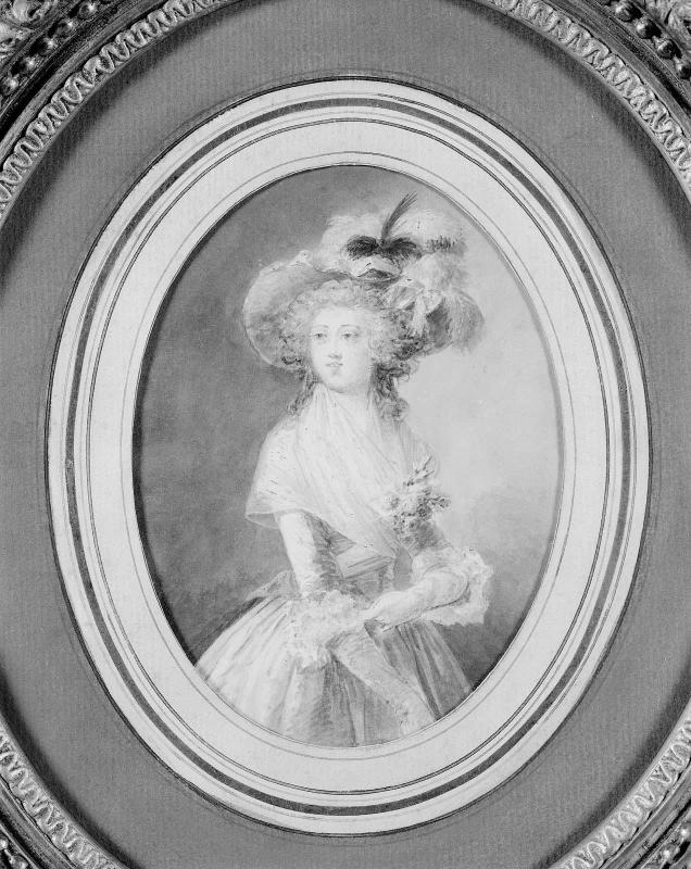 Presumed Portrait of the Princesse de Lamballe