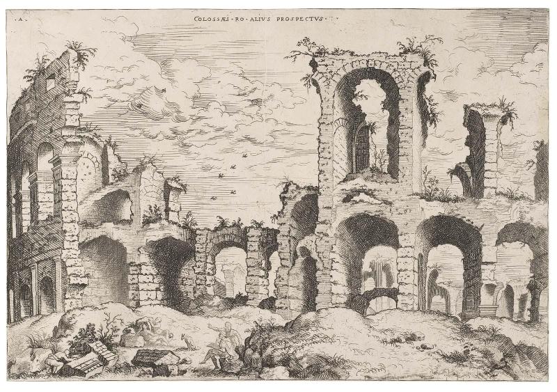 Another View of the Roman Colosseum