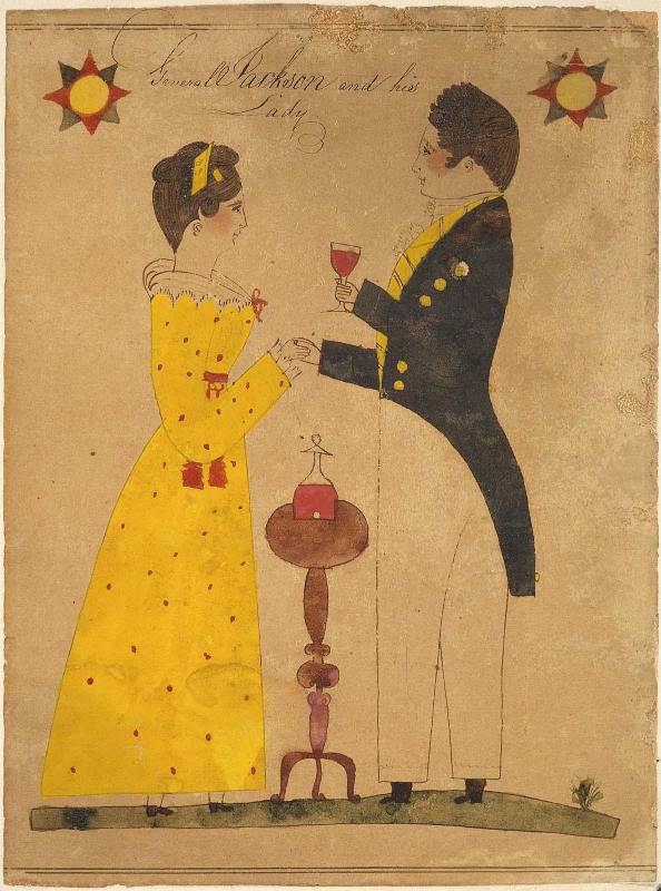 Celebrating Couple: General Jackson and his Lady
