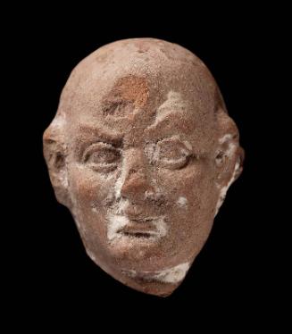 Head from a male figurine