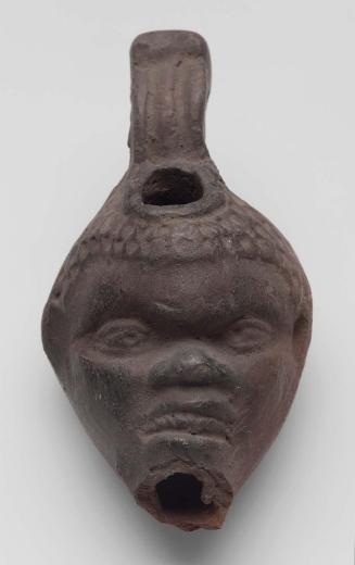 Lamp with the Head of a Nubian
