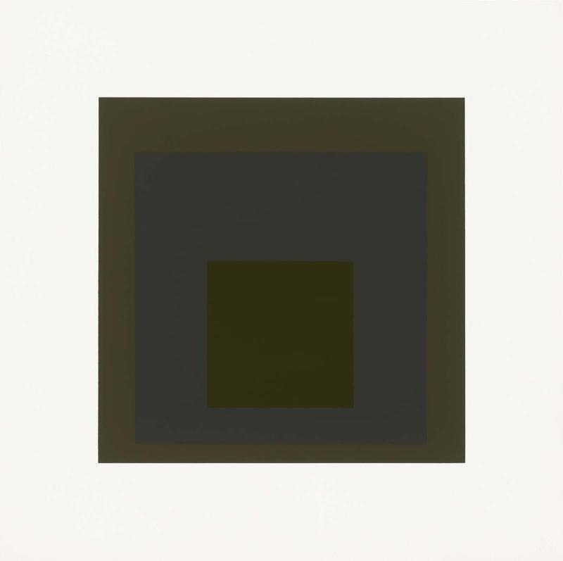 Hommage to the Square, Soft Edge—Hard Edge: Profundo