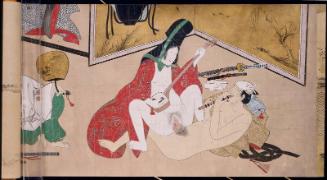 Scenes of Dalliance in Interior Settings