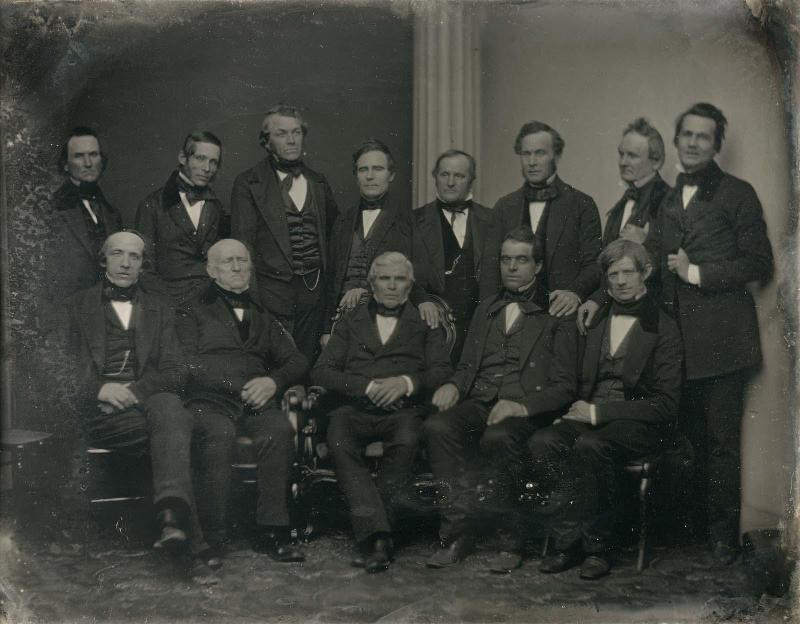 Group Portrait of Thirteen Men