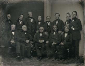 Group Portrait of Thirteen Men