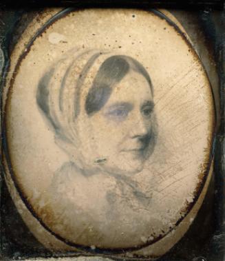 Crayon Portrait by Seth Wells Cheney of Mary L. Ware