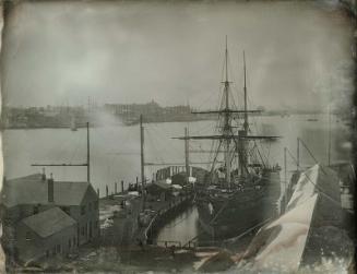 The "Niagara" in the Atlantic Dock, East Boston