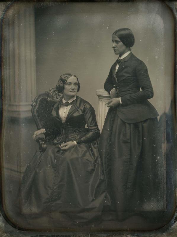 Charlotte Cushman and Matilda Hays