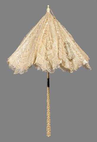 White lace parasol