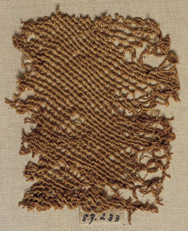 Fragment of a woman's hood