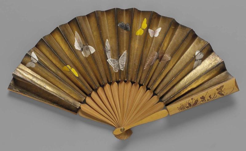 Expanding folding fan (ogi)