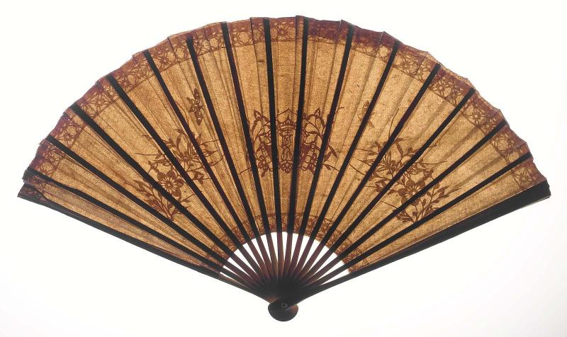 Yamato fan (transparent folding fan)