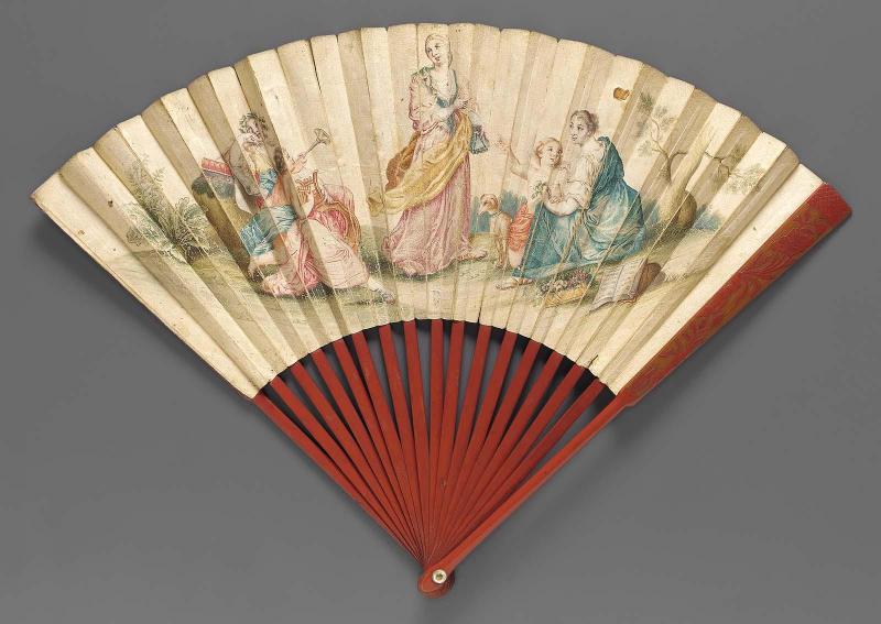 Painted fan