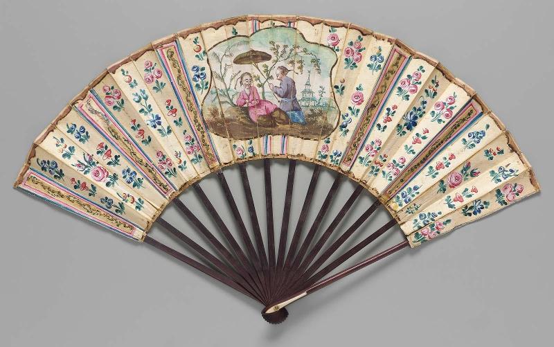 Painted fan