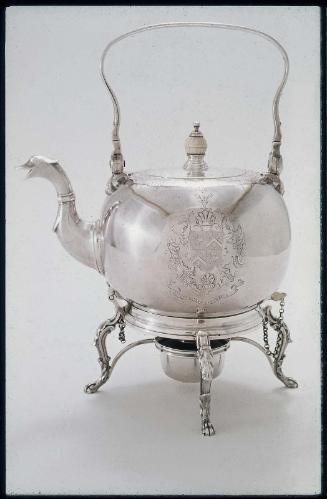 Tea kettle on stand