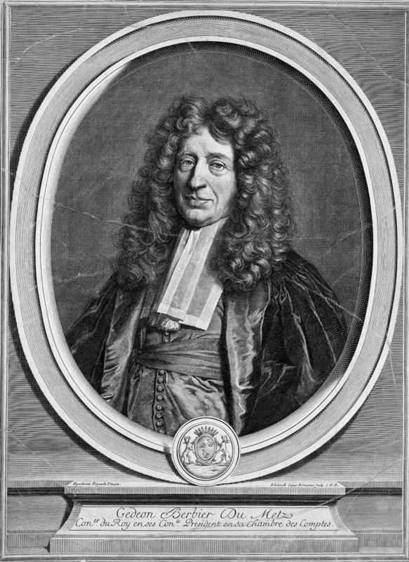Portrait of Claude Gédéon Berbier du Metz, comte de Rosnay