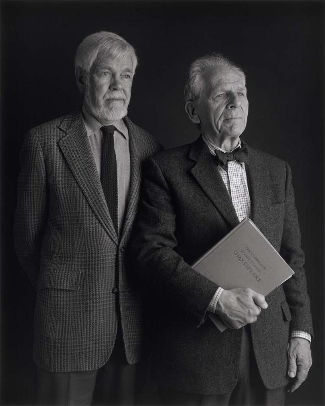 Portrait of  William Burto and Sylvan Barnet, 2003
