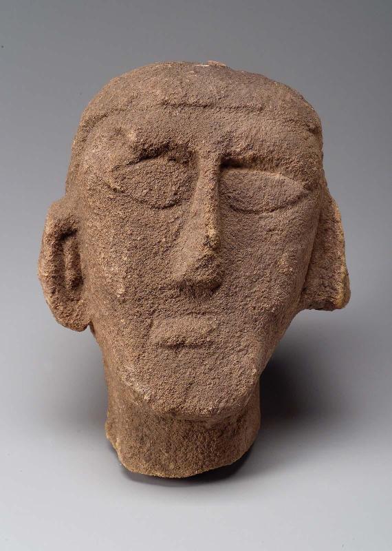 Head of a ba statue