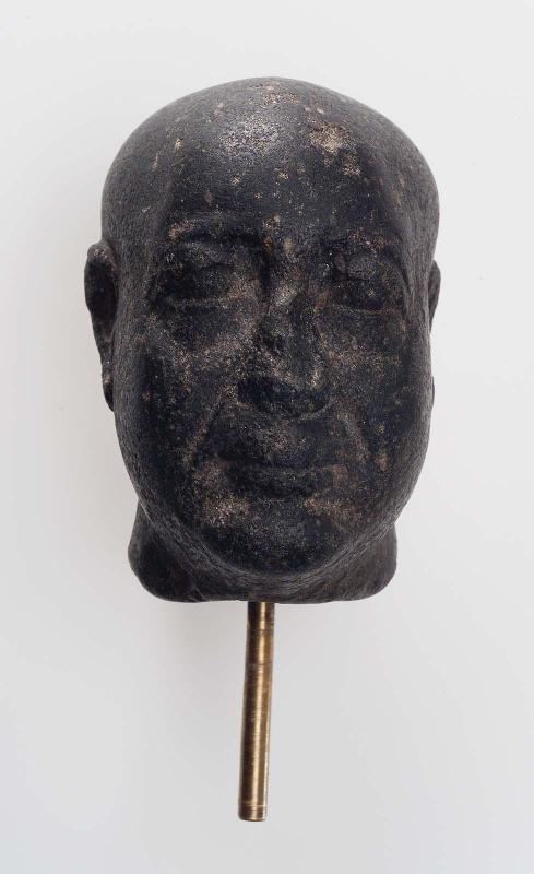 Head with stubble beard