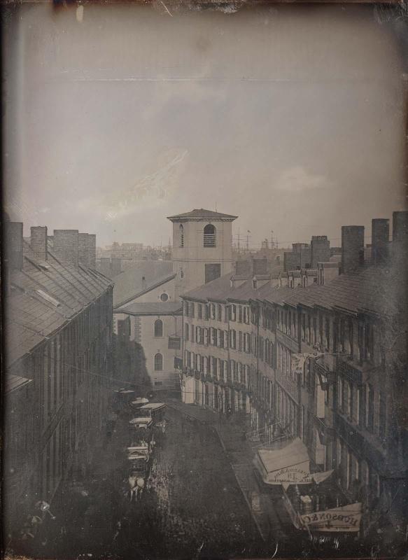 Brattle Street, Funeral of Abbott Lawrence, August 18, 1855