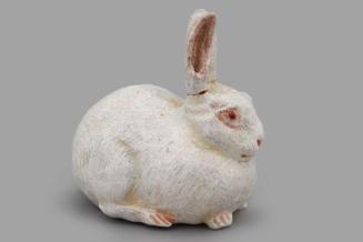 Small White Bunny Sculpture