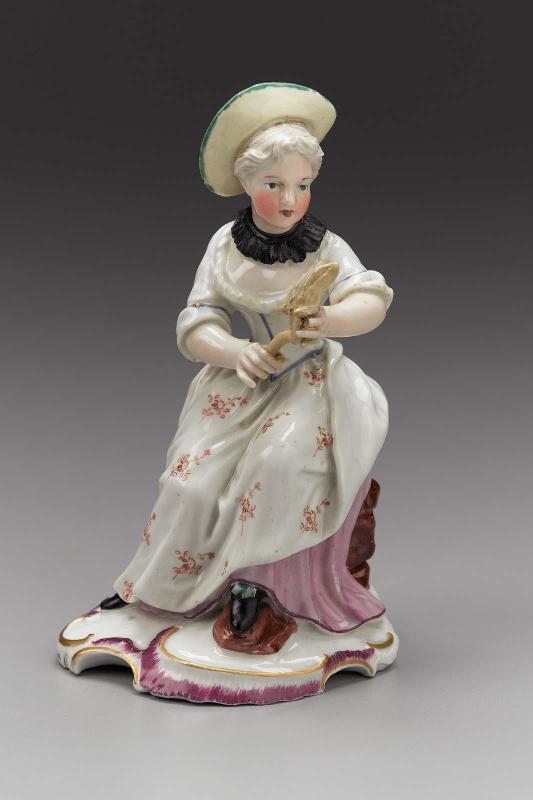 Figure of a girl spinning
