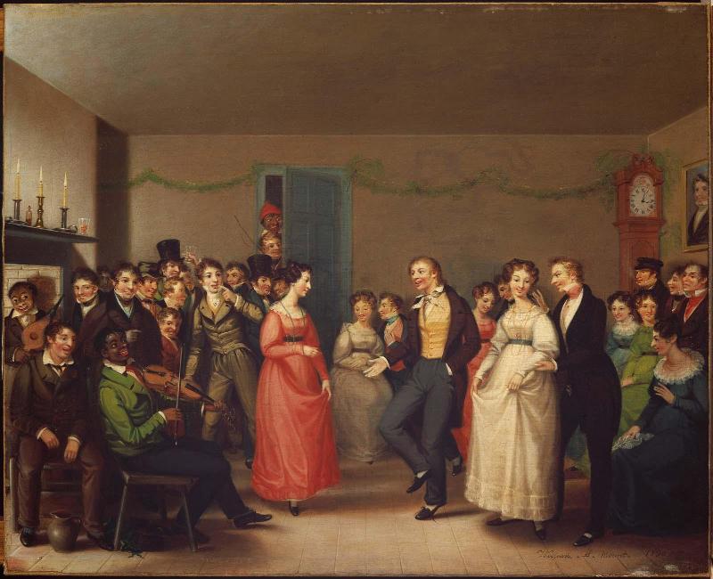 Rustic Dance After a Sleigh Ride