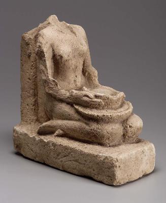 Female serving statuette