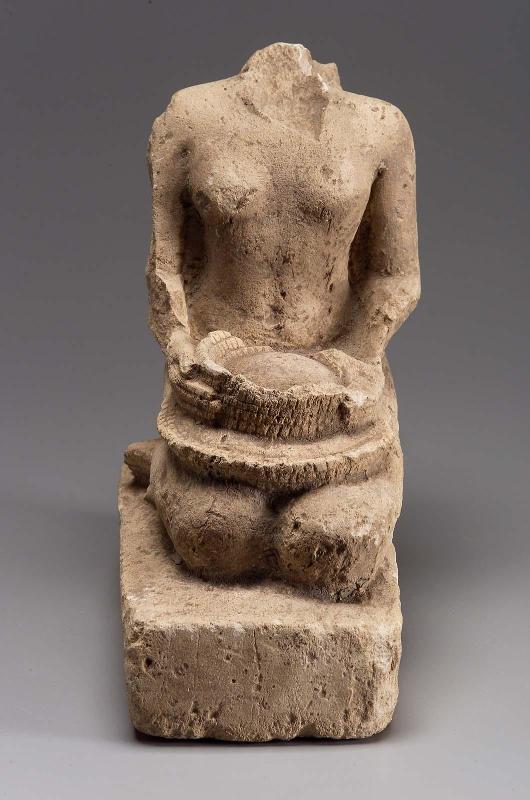 Female serving statuette