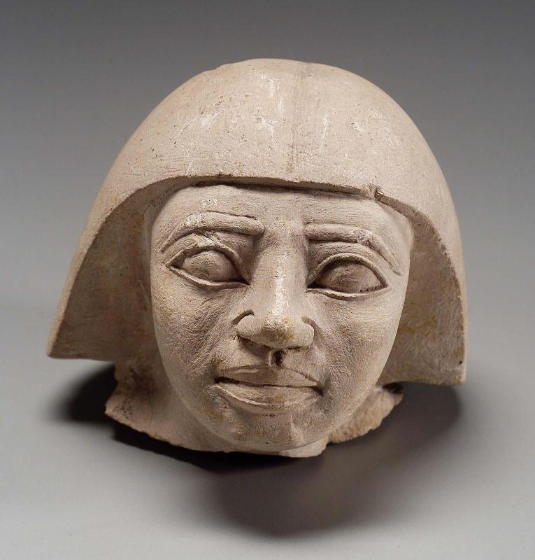 Head from a statuette of Nekhebu