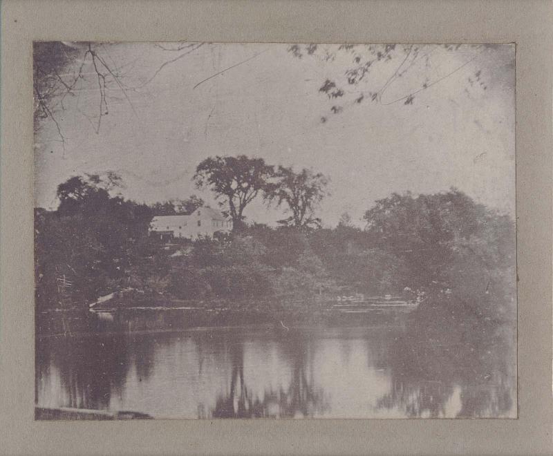 Landscape with Trees Reflected in Water