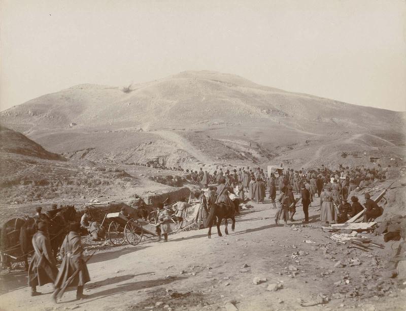 Russians on 203 Metre Hill