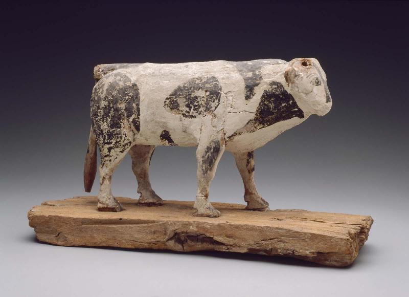 Model of a bull