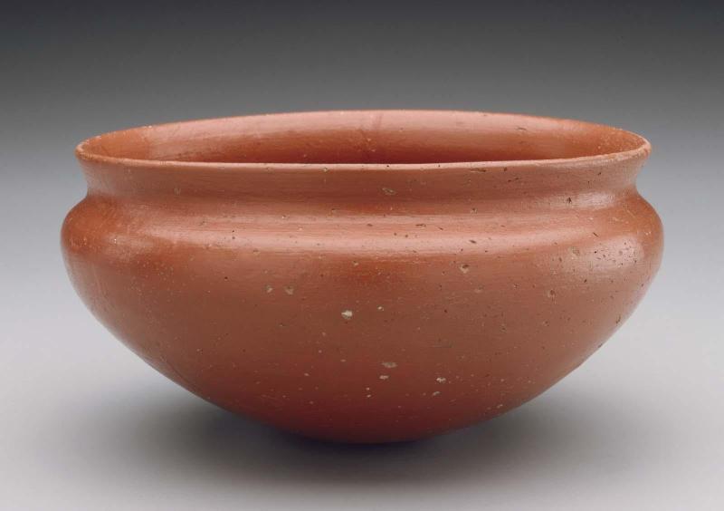 Red-polished bowl
