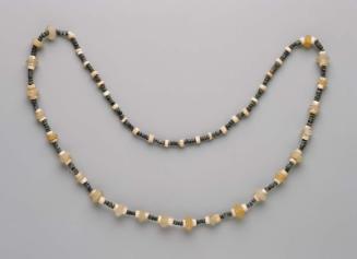 String of stone and shell beads