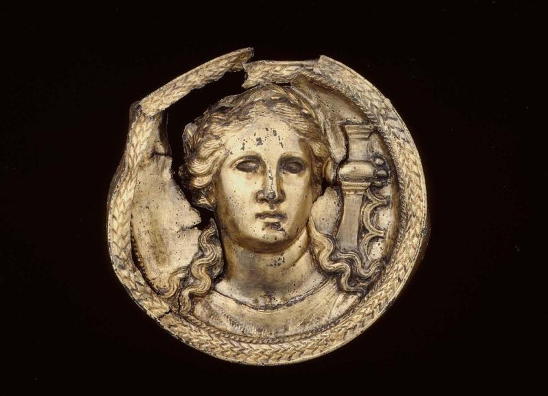 Roundel with Apollo