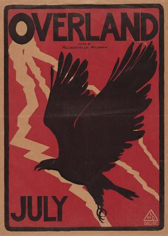 Poster for Overland Monthly, July