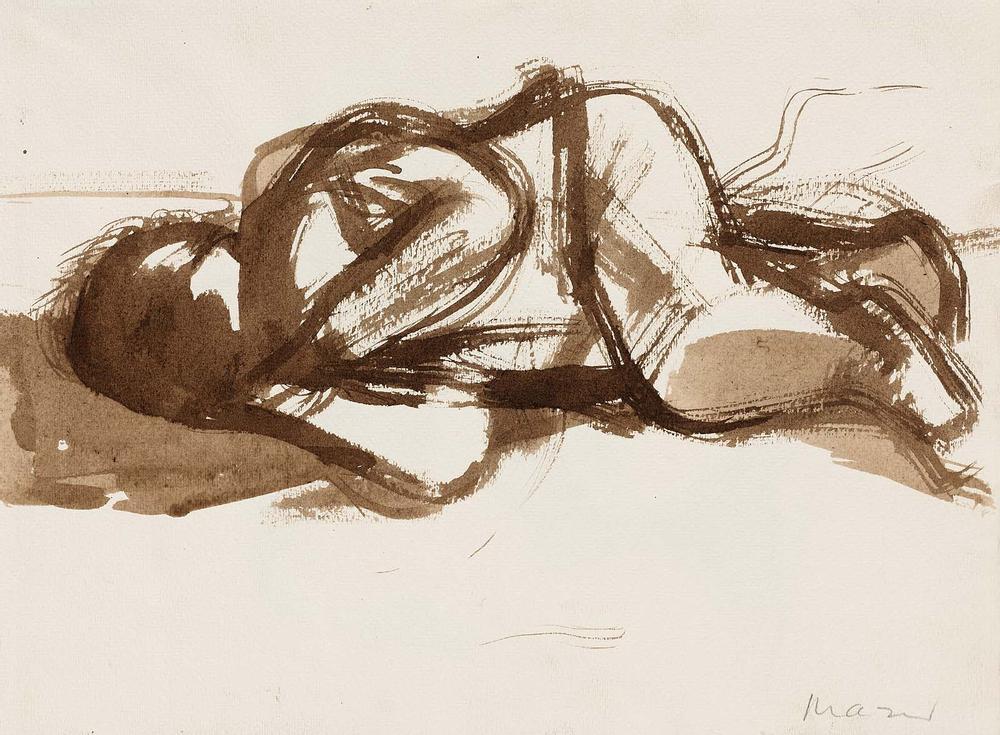 Sleeping Infant  (recto); Child (verso)