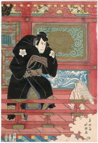 Actor Nakamura Utaemon III (Shikan) as Ishikawa Goemon