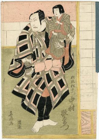 Actor Nakamura Utaemon III as the Boatman (Sendô) Matsuemon