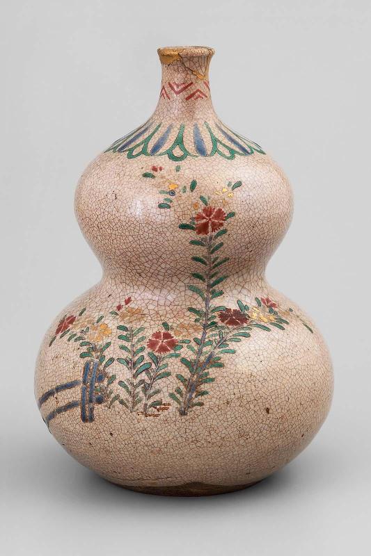 Gourd-shaped sake bottle, Fukushima, Soma